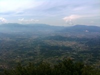 La veduta sui monti lepini.JPG